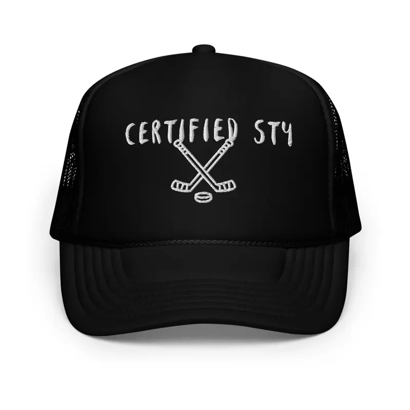 Certified Sty Foam hat